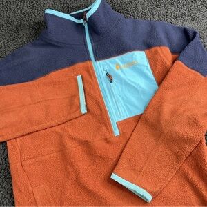 Cotopaxi Abrazo Half-Zip Fleece Jacket Men's M- Maritime Spice